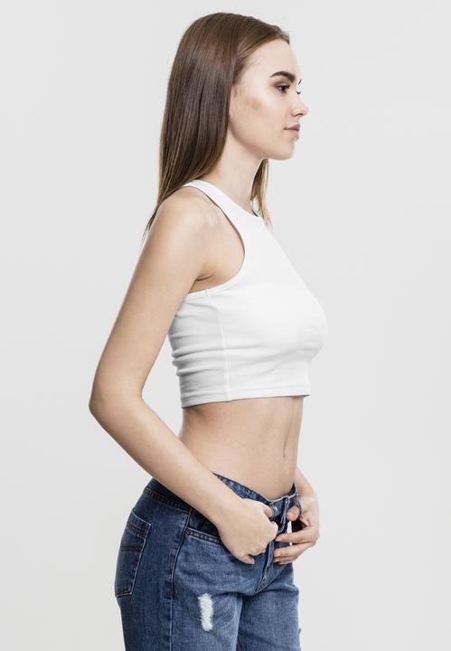 Actual product image Urban Classics Ladies Cropped Rib Top (L)