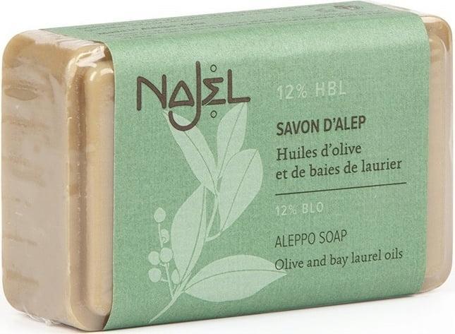 Produktbild Najel Aleppo Seife mit 12% Lorbeeröl (Hartseife, 100 ml)