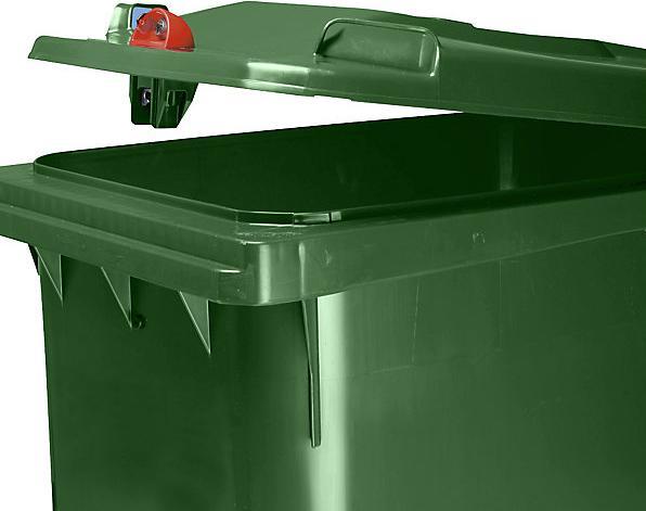 Immagine prodotto Schäfer Shop Grande cestino di plastica con chiusura a gravità (240 l)