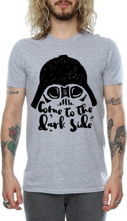 Image du produit Star Wars - T-shirt DARTH VADER COME TO THE DARK SIDE SKETCH - Homme (S)