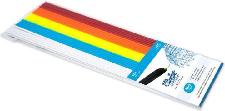 Immagine prodotto 3Doodler CREATE FILAMENT PLA 5 COLORI PL-MIXNEW2 Acido polilattico (PLA),, Viola (PLA, ABS, 3 mm, 2 g, Multicolore)
