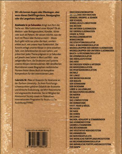 Immagine prodotto Anatomie in 30 Sekunden (Tedesco, Gabrielle M. Finn, 2017)