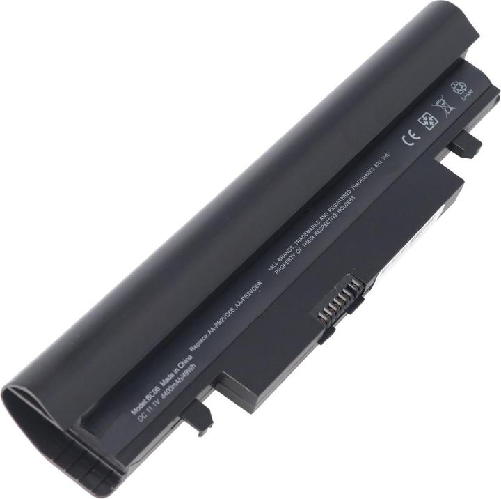 Image du produit Samsung Batterie série N148, batterie série N150 Batterie AA-PB2VC6B, AA-PB2VC6W, AA-PB2VC6W/B, AA-PL2VC6B (6 cellules, 4400 mAh)