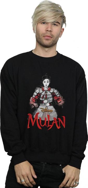 Actual product image Disney Mens Mulan Movie Sword Pose Sweatshirt (S)