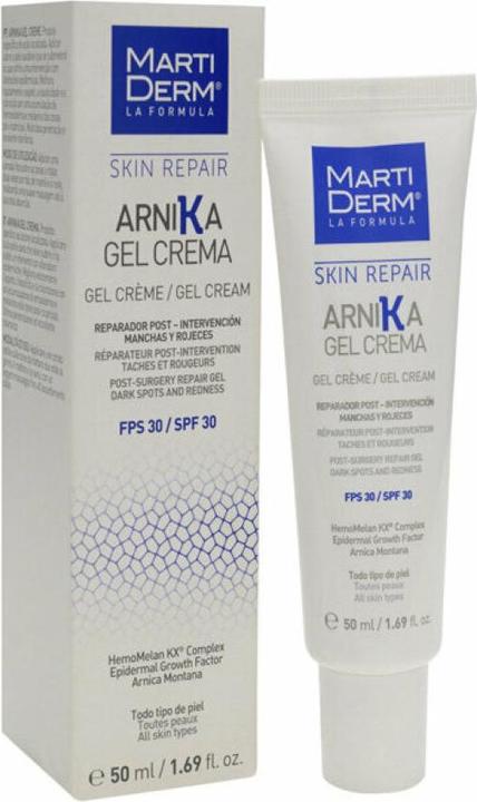 Immagine prodotto Martiderm Skin Repair Arnica Gel Cream SPF30+ (50 ml) (50 ml, Crema 24h, SPF 30)