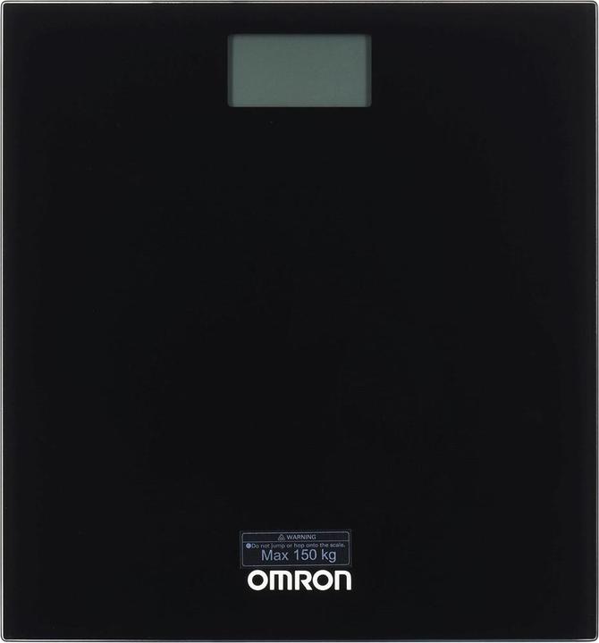 Actual product image Omron HN-289-E Black Electronic personal scale (150 kg)