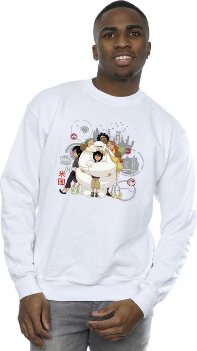 Image du produit Disney - Sweat BIG HERO BAYMAX GROUP HUG - Homme (M)