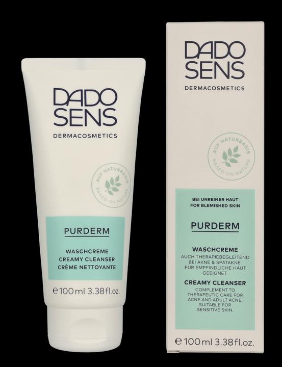 Actual product image Dado Sens PURDERM Washing Cream - Blemished and acne-prone skin (Wash cream, 100 ml)