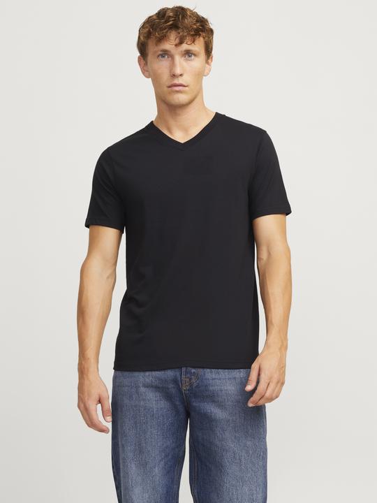 Image du produit Jack & Jones Lot de 3 T-shirts unis col V T-shirt (M)