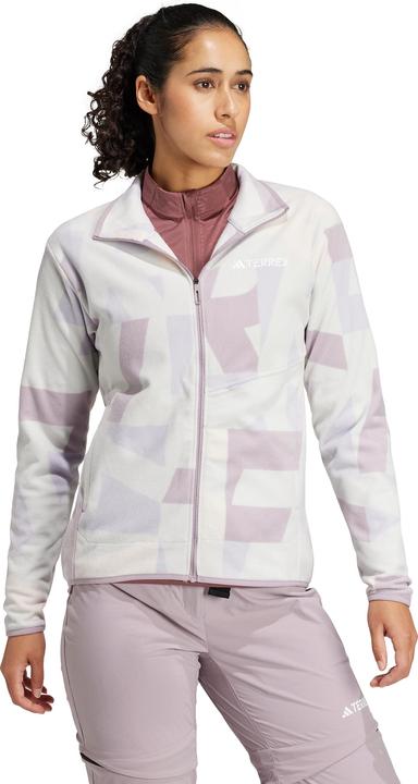 Produktbild adidas Women's Multi AOP Full Zip Fleece Jacket (M)