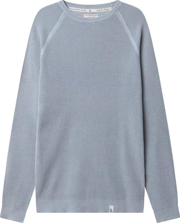 Actual product image Colours & Sons Roundneck-Washed (M)