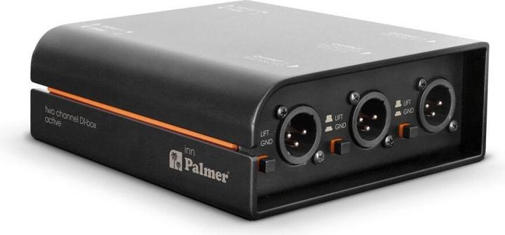 Actual product image Palmer Audio RIVER inn - Active 2-channel DI box