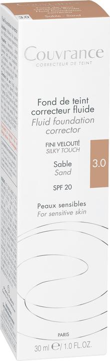 Image du produit Avène Couvrance Fond de teint correcteur fluide (3,0 Sable)
