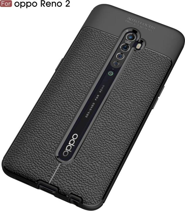 Immagine prodotto Screenguard Custodia Oppo Reno2 Design in pelle Copertura TPU (Oppo Reno 2)