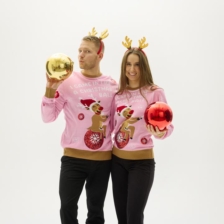 Produktbild Christmas Sweats I Came In Like A Christmas Ball (XS)