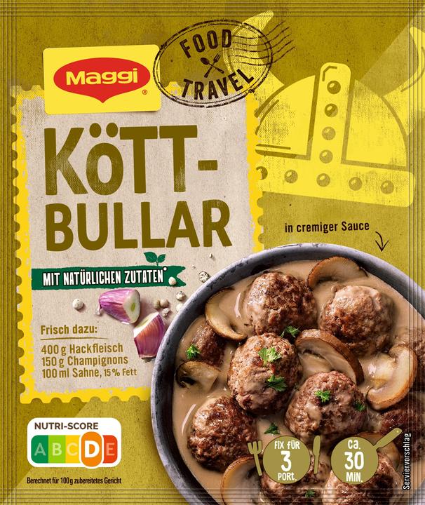 Produktbild Maggi fix & frisch Köttbullar (34 g)