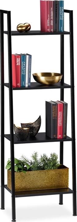 Immagine prodotto Relaxdays Scaffale da terra con 4 mensole (44 x 31,5 x 136 cm)