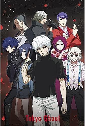 Immagine prodotto ABYstyle Poster Tokyo Ghoul : Group (91.5x61) (ax2) (91,5 x 61 cm)
