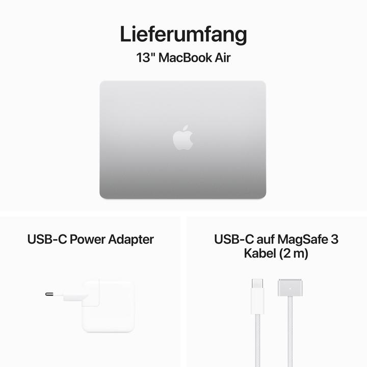 Produktbild Apple MacBook Air – 2024 (13.60", M3, 24 GB, 512 GB, DE)
