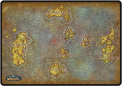 Actual product image ABYstyle Tappetino Mouse Gaming - World of Warcraft : Map