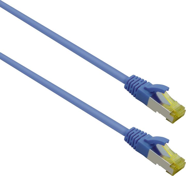 Immagine prodotto Helos cavo patch ultra flex S/FTP Cat 6a TPE blu 10,0m (S/FTP, CAT6a, 10 m)