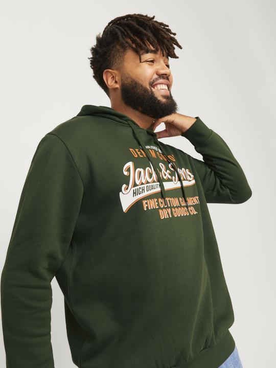Image du produit Jack & Jones JJELOGO SWEAT HOOD 2 COL 24/25 NOOS PLS (5XL)