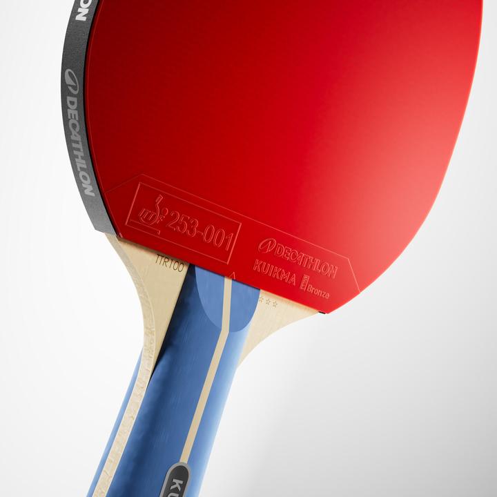 Produktbild Kuikma Set 2 Tischtennisschläger - TTR 100 Vielseitig 3* ITTF Schule und Bälle