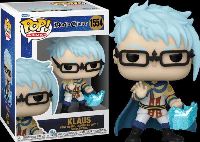 Actual product image Funko Black Clover POP! animation vinyl figure Klaus 9 cm