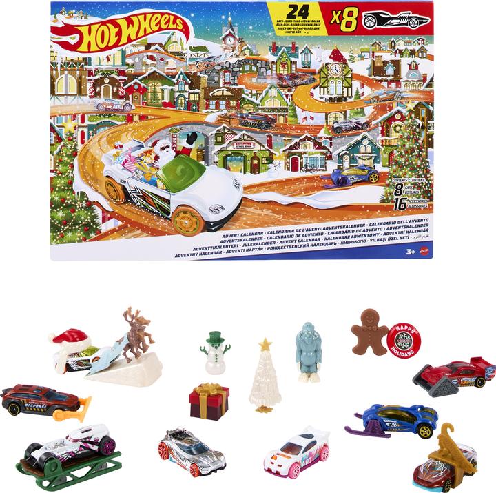 Produktbild Hot Wheels Adventskalender