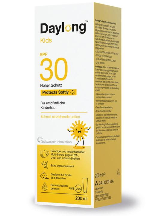 Image du produit Daylong Lotion pour enfants (Lotion solaire, SPF 30, 200 ml, 250 g)