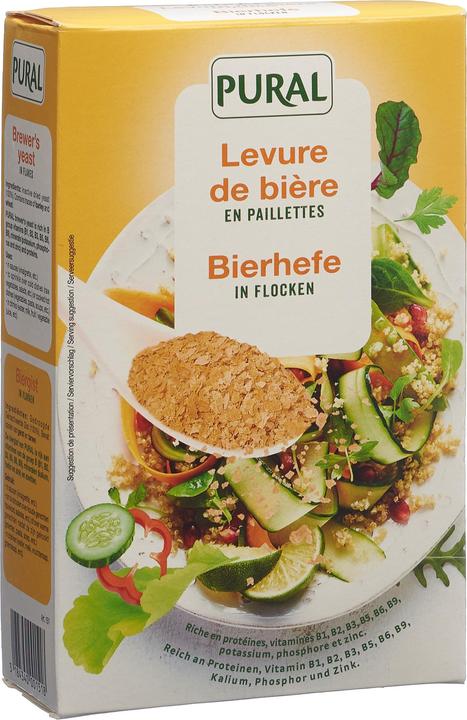 Actual product image Pural Brewer's yeast flakes (200 g)