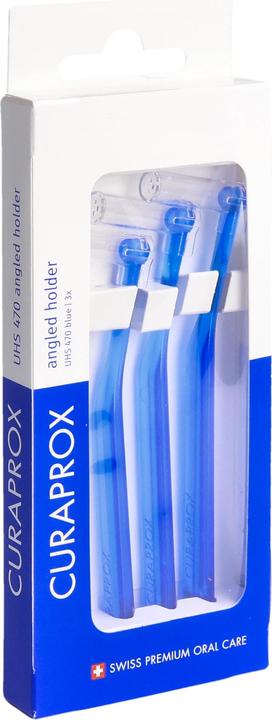Curaprox UHS 470 Halter abgewinkelt 3 Stk (3 x)
