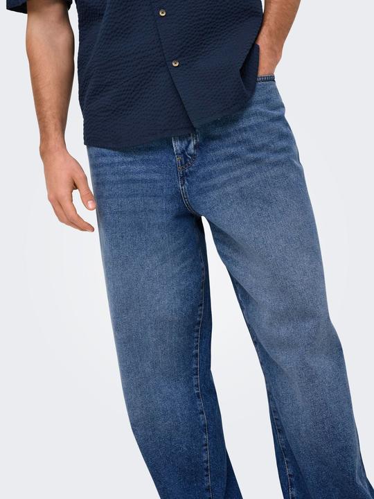 Produktbild Only & Sons ONSFADE Hohe Taille Locker geschnitten Jeans Locker geschnitten (W31/L30)