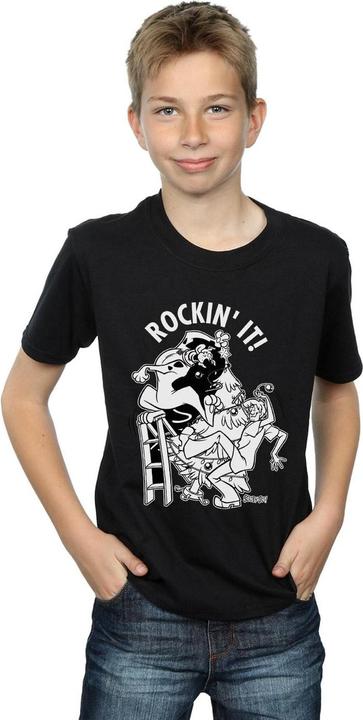 Actual product image Scooby Doo Boys Rockin' It Christmas T-Shirt (116)