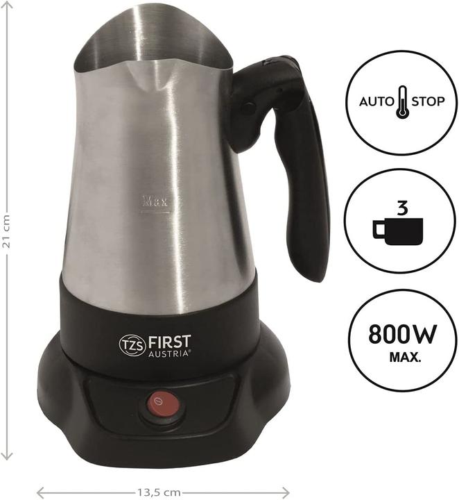 Image du produit TZS First Austria cafetière moka turque pour 2 tasses (2 T.)