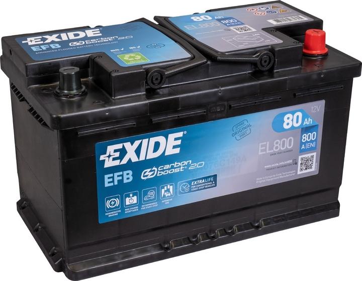 Actual product image Exide Start-Stop (12 V, 80 Ah, 720 A)