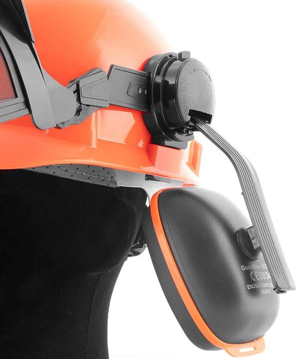 Produktbild Stahlwerk Forsthelm FH-100 ST mit Visier und Gehörschutz EN397 EN352 EN1731 (52 - 66 cm)