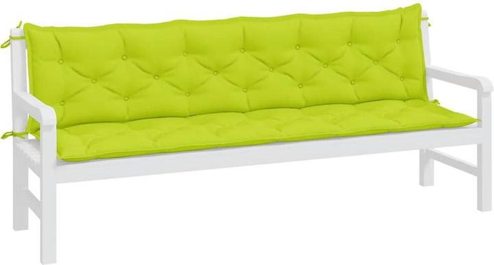 Produktbild VidaXL Gartenbank-Auflagen 2 Stk. O x ford-Gewebe (200 x 50 x 7 cm)