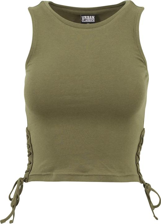 Urban Classics Ladies Lace Up Cropped Top