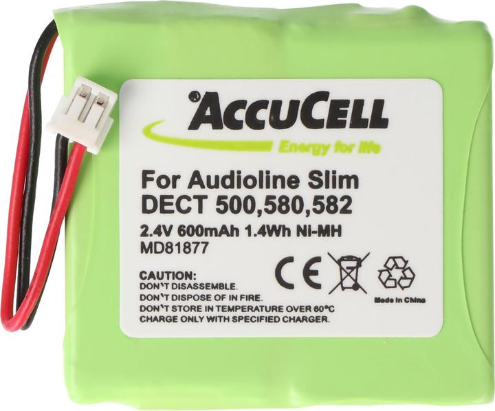 Produktbild Medion Akku MD81877, Audioline Slim 500, S63006