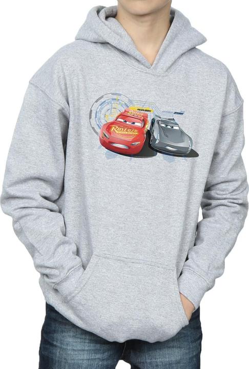 Image du produit Disney - Sweat à capuche CARS LIGHTNING VS STORM - Garçon (152, 158)