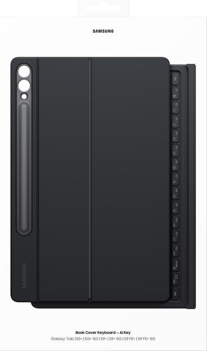 Produktbild Samsung Book Cover Keyboard (DE, Galaxy Tab S10+, S9+)