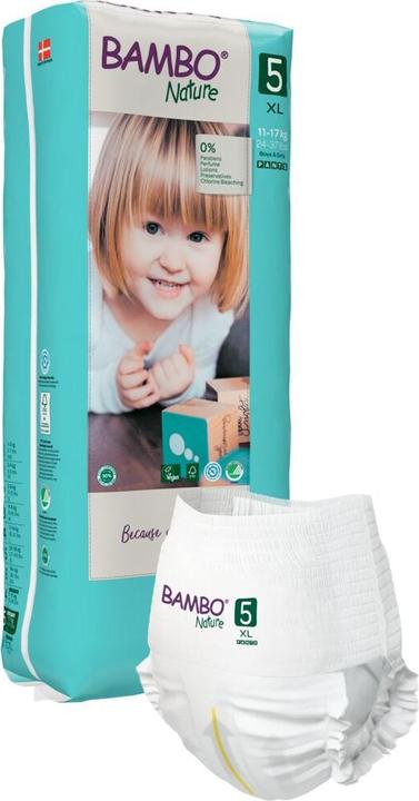 Produktbild Abena Bambo Nature Pants 5 XL 12-18kg Tall (Gr. 5, 40 Stück)