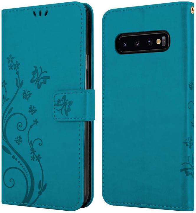 Image du produit Cadorabo Couverture du livre de fleurs (Samsung Galaxy S10 5G)