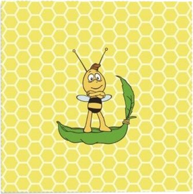 Actual product image Nuts Beeswax cloth bee maija "Willi", 25x25cm (1 x)