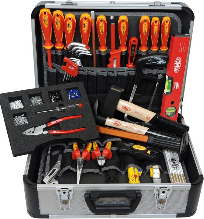 Immagine prodotto Famex Elektriker-Werkzeugkoffer (35 pezzi)