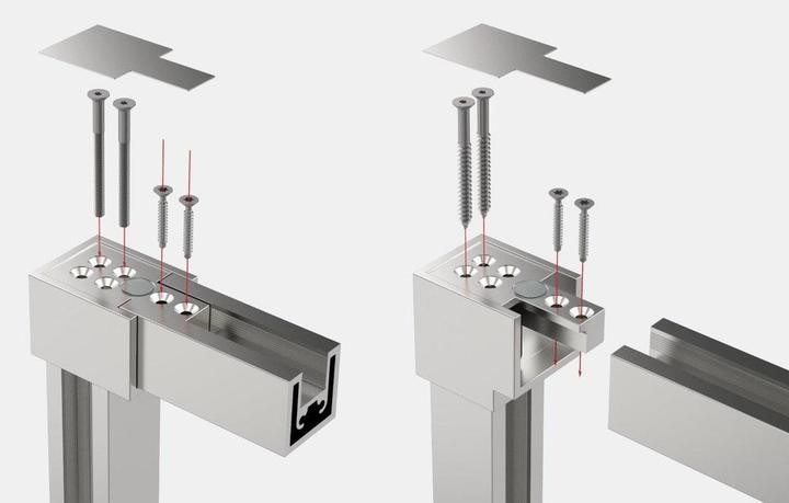 Actual product image Pauli+Sohn Adapter for partition wall supports 8888 (1 pcs.)