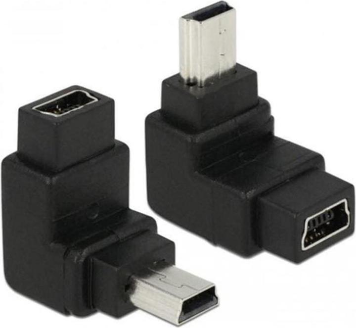 Actual product image Delock USB Adapter Mini-B to Mini-B, 90ø angled (USB 2.0)