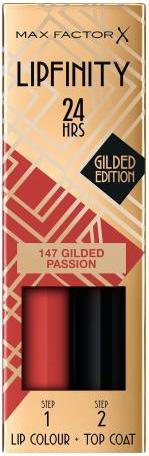 Actual product image Max Factor Lipfinity 24HRS Lip Colour (147 Gilded Passion)