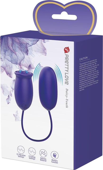 Produktbild Pretty Love Daisy Youth Violet Wiederaufladbarer Vibrator-Stimulator